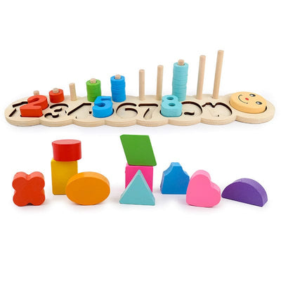 Mini Wooden Montessori Busy Board