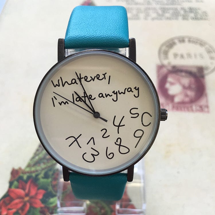 'Whatever' Wristwatch