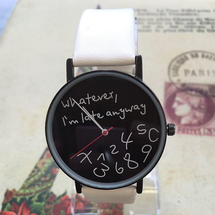 'Whatever' Wristwatch