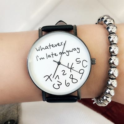 'Whatever' Wristwatch