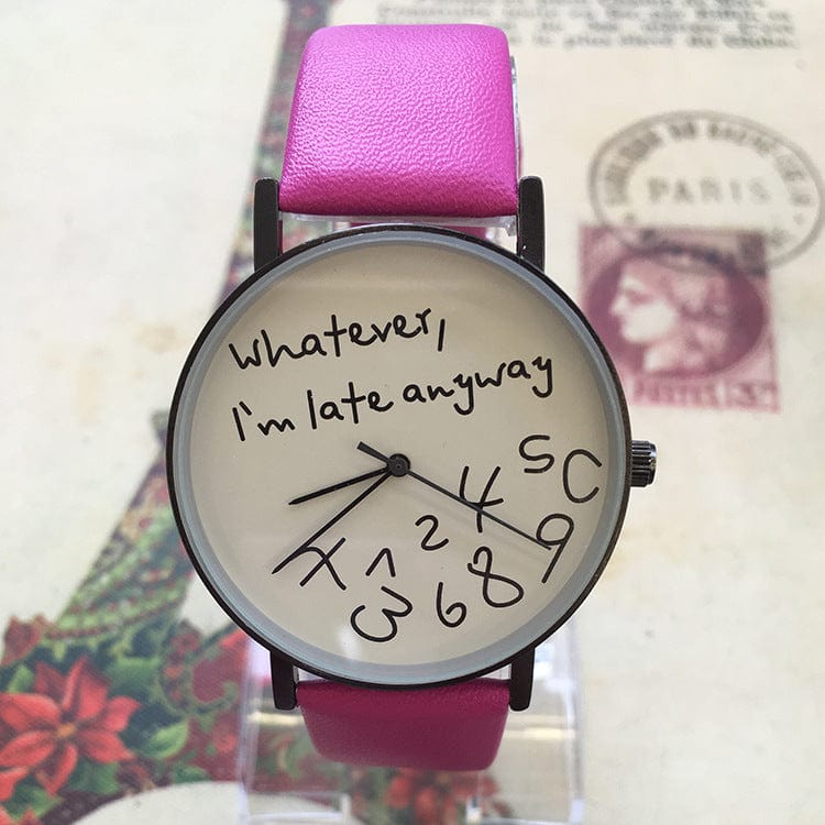 'Whatever' Wristwatch