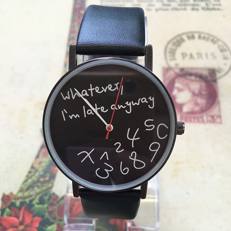 'Whatever' Wristwatch