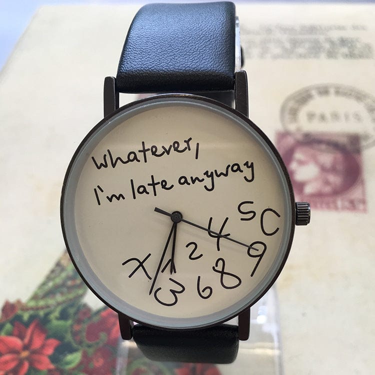 'Whatever' Wristwatch