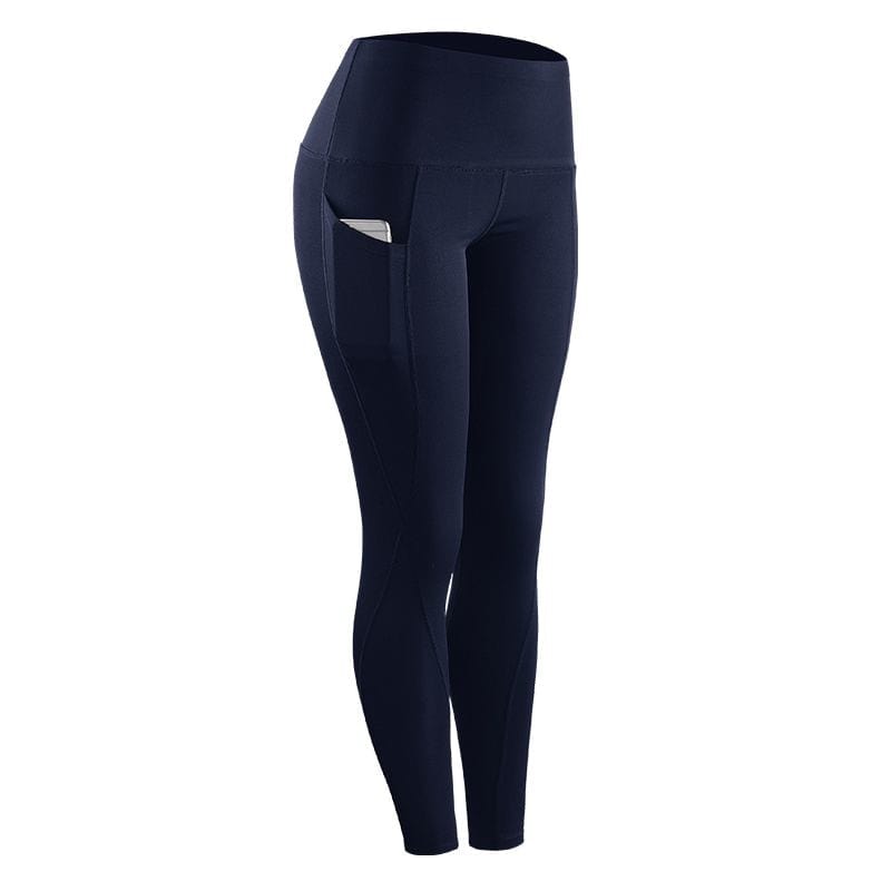 Women Compression Fitness Pocket Leggings