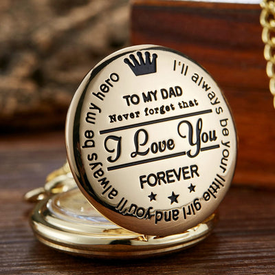 Forever Love Pocket Watch