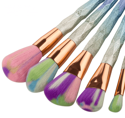 Diamond Makeup Brush Set