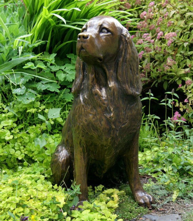 Golden Retriever Garden Ornament