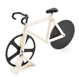 Novel Bicycle Pizza Cutter