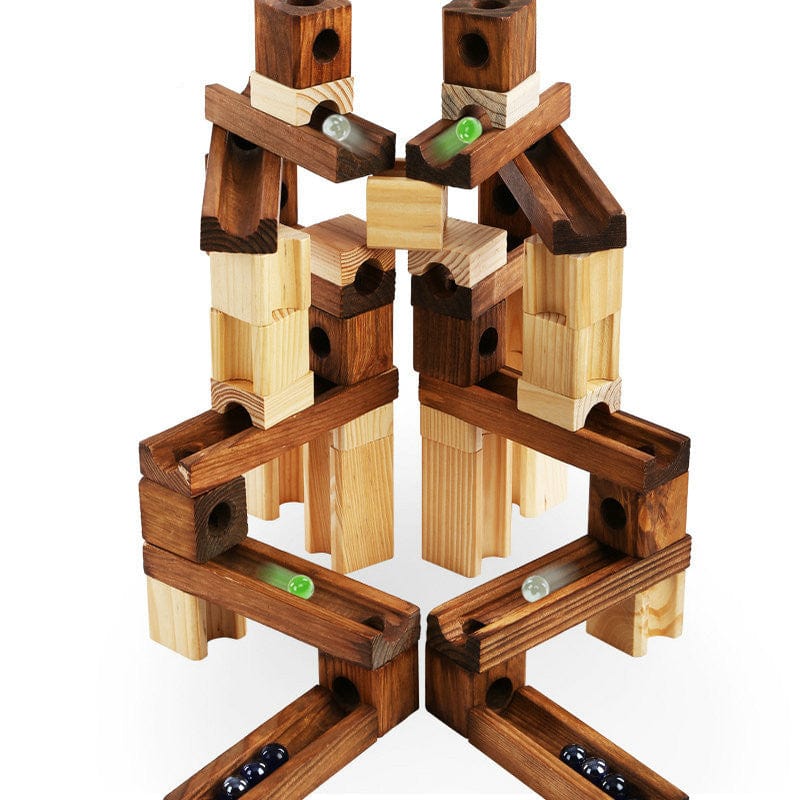 Wood Marbles Maze