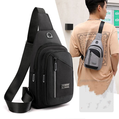 Nylon Leisure Chest Bag