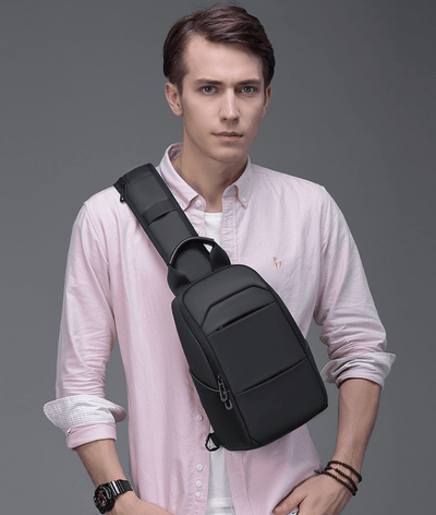 Men's Water Repellant Chest Bag