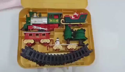 Toy Train Set with Lights & Sounds