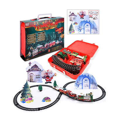 Toy Train Set with Lights & Sounds