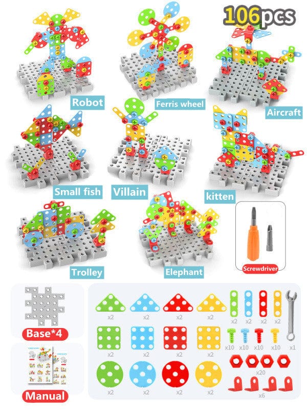 Children's Hands-On Drill Set