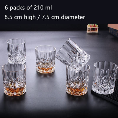 Retro Wine Glass Set