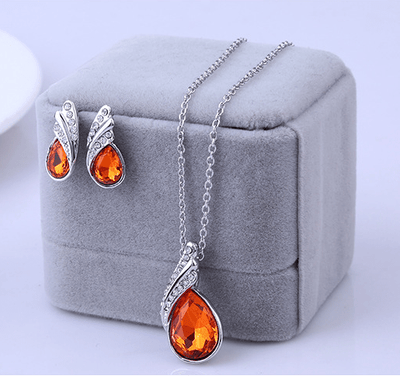 Crystal Necklace Set