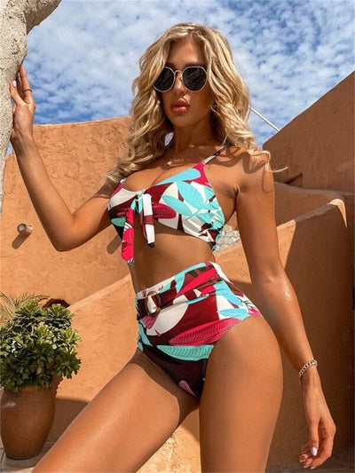 Print 3-Piece Swimwear