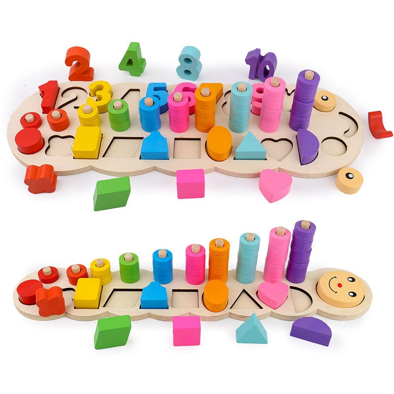 Mini Wooden Montessori Busy Board