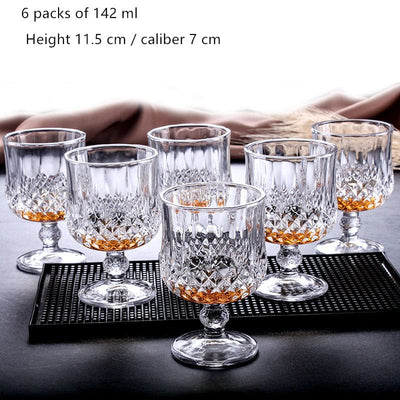 Retro Wine Glass Set