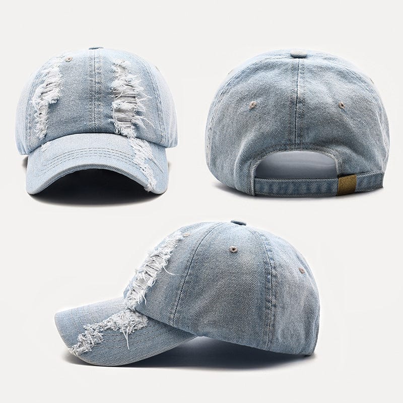 Men's Washed & Worn Cowboy Baseball Caps