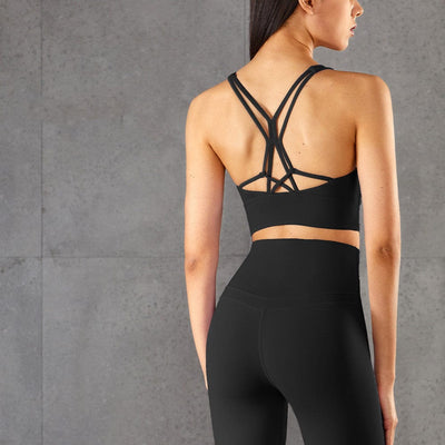 Fitness Cross Back Yoga Top