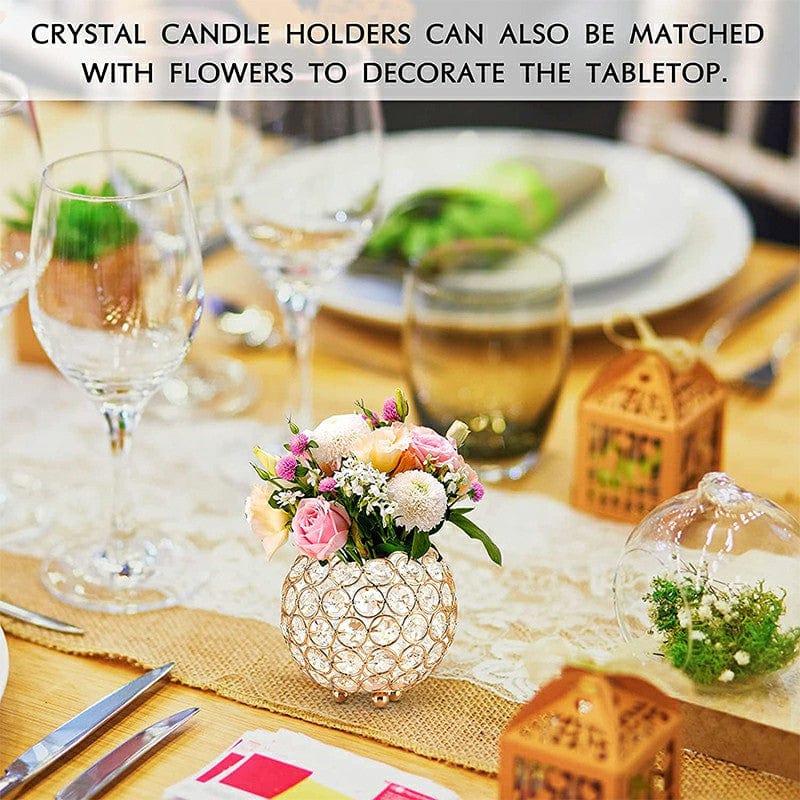 Crystal Candle Holder