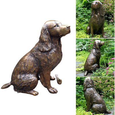 Golden Retriever Garden Ornament