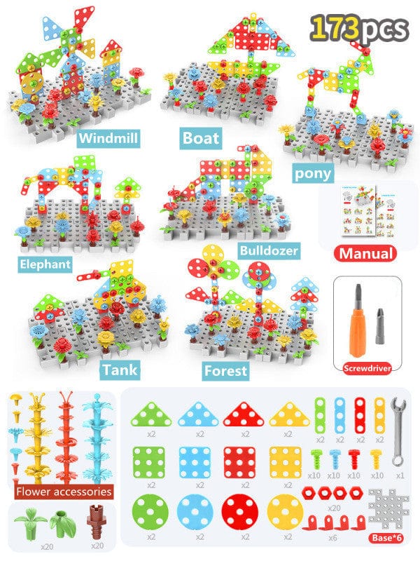 Children's Hands-On Drill Set