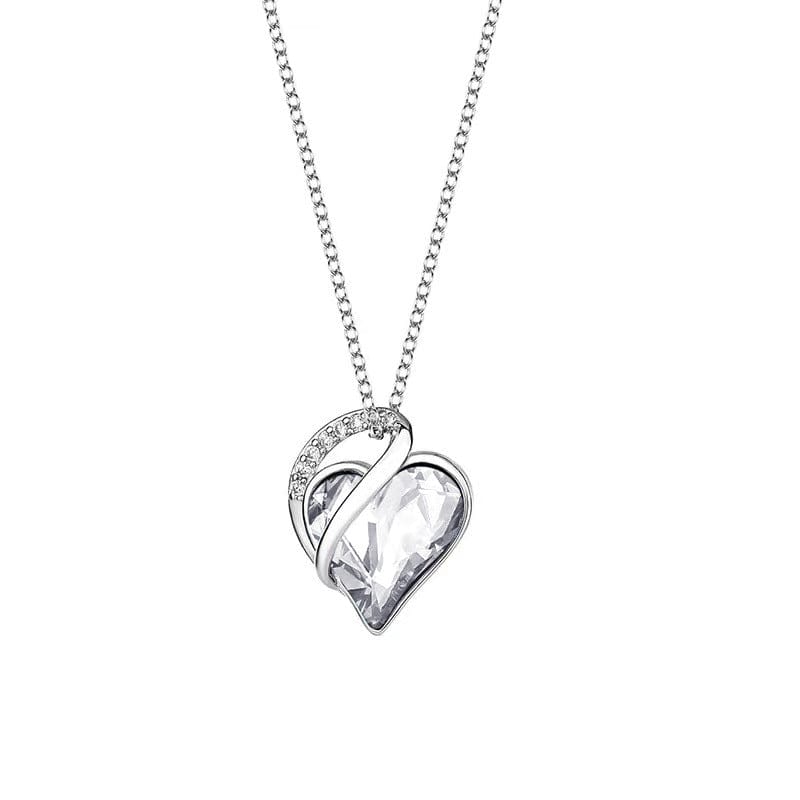 Heart Shaped Geometric Necklace