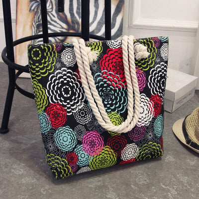 Large All Printed Dumpling Handbag