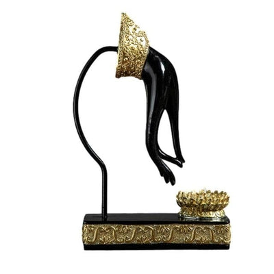 Bergamot Posture Statue Candle Holder